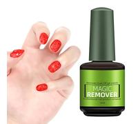Dissolvant pour vernis à ongles en gel, 15 ml, produit de nettoyage rapide, accessoire de manucure, pour la maison, les voyages, le salon de beauté, pas de trempage en 3 à 5 minutes