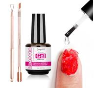 Dissolvant pour vernis à ongles gel 15 ml - Dissolvant magique rapide pour ongles - Dissolvant rapide pour ongles - Pas de trempage - Pas d'enroulement, retrait facile en 3 à 5 minutes avec