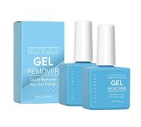 Dissolvant pour Vernis à Ongles,Remover Vernis Semi Permanent Professionnel,Gel Nail Polish Remover,Supprime le Vernis Gel Soak-Off en 3 à 5 Minutes,Ne Blesse Pas Vos Ongles (A, 2PCS)