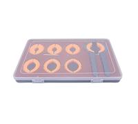 Dissolvant Professionnel de Lunette de Montre, Outil D'ouverture D'anneau de Lunette de Montre en Alliage, Boîte de Rangement en Plastique, Pratique et Rapide à Utiliser