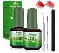 Dissolvant Vernis Semi Permanent, 2*15Ml Remover Vernis Semi Permanent, Dissolvant De Vernis À Ongles En Gel S'Enlève En 3 À[YG673]