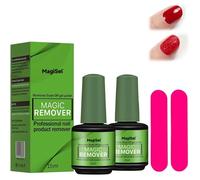 Dissolvant Vernis Semi Permanent, 2 Pièces X15Ml Dissolvant De Vernis À Ongles En Gel, Gel Nail Polish Remover, Remover