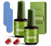 Dissolvant Vernis Semi Permanent,2x15ml Nail Polish Remover,EnlèVe Le Gel En 3-5 Min,Sans Trempage,Rapide Et Facile,Sans Dommages,Rapide Et SûR Pour Les Ongles,EnlèVe Le Vernis Gel Facilement
