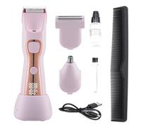 Dissolvants électriques efficaces, outil d ' épilation lavable, tondeuse à cheveux, rasoirs rechargeables par USB pour femmes, adaptés corps, visage et sourcils