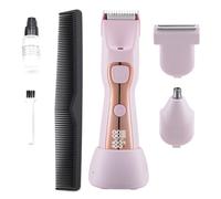 Dissolvants électriques efficaces, outil d ' épilation lavable, tondeuse à cheveux, rasoirs rechargeables USB pour femmes, adaptés corps et visage, épilateur facile