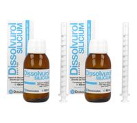 Dissolvurol Silicium complément liquide hautement assimilable Solution Orale 2x100 ml