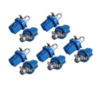 dissot 10x Ampoule LED Compteur Tableau DE Bord B8-5D T5 Lampe avec Support Bleu Tuning Auto Voiture