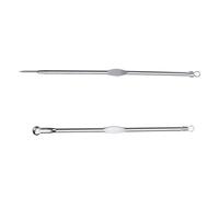 dissot Extracteur Tire Comedon Acne Point Noir En Acier + Clip