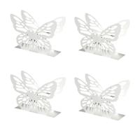 dissot Porte-serviettes en papier, convient pour restaurant, hôtel, café, table à manger, support de serviette carré vertical, base blanche