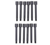 dissot Sourcingmap Lot de 12 colliers de serrage en laiton pour guitare électrique Noir