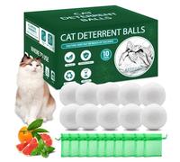 Dissuasif pour Chat extérieur et intérieur, Huile de Menthe poivrée Naturelle, protège Les Chats de la pelouse, du Jardin et des Fleurs de manière permanente Contre Les Rayures et la Mastication