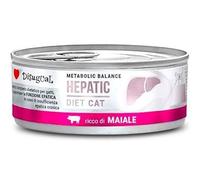 Dissugual Régime pour chat du foie | Besoins nutritionnels spéciaux | diverses saveurs et mélanges | (12 x 85 g, porc)