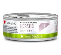 Dissugual Régime pour chat du foie | Besoins nutritionnels spéciaux | diverses saveurs et mélanges | (12 x 85 g, caille)