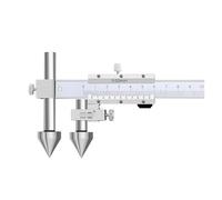 Distance entre les centres, distance entre le bord et le centre du trou, outil de mesure à pied à coulisse en acier inoxydable 4CR13, plage de mesure : 150 mm, 200 mm, 300 mm(10-150mm (10mm))