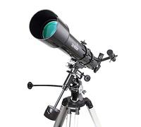 Distance focale 910Mm Téléobjectif de Grand diamètre Télescope réfracteur pour débutants en Astronomie Télescope de Voyage Portable avec trépied 675 Fois Vision