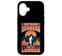 Distance Runners Do It Longer Formation au Marathon - Coque pour iPhone 16