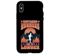 Distance Runners Do It Longer Formation au Marathon - Coque pour iPhone X/XS