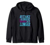 Distance Runners Do It Longer Formation au marathon Sweat à Capuche