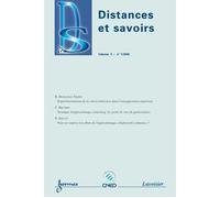 Distances et savoirs vol. 3 n. 1/2005 - Collectif - Hermes Science Publications - broché - Livre