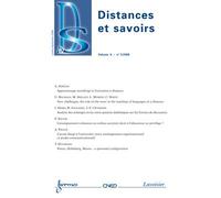 Distances et savoirs vol. 6 n. 3/juillet -septembre 2008 - Collectif - Hermes Science Publications - broché - Livre