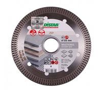 Distar Disque à tronçonner diamant 1A1R 125 x 1,4 x 10 x 22,23 mm Pour carreaux en céramique, grès, marbre, granit dur, pierre naturelle. Classe industrielle