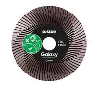 Distar Galaxy Disque à tronçonner diamanté 125 mm - Coupe-carrelage, meuleuse d'angle, grès cérame, céramique, 125 x 22,23 mm, professionnel