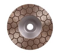 Distar NECTAR Disque abrasif diamanté 45 mm - Grain 100 - Pour céramique, grès cérame et porcelaine - Accessoire pour meuleuse d'angle - Ponçage précis des carreaux sans éruptions