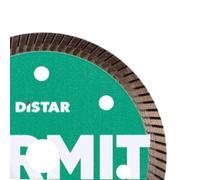 Distar TERMIT Disque à tronçonner diamanté 76 mm | Disque turbo pour grès cérame et céramique | 76 x 10 mm pour meuleuse d'angle sans fil | Extra fin 1,0 mm pour des coupes sans éclats | Qualité