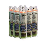 Distein Lot de 6 bombes de marquage pour forêts Ergonom 360° Orange fluo