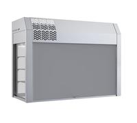 Vitrine Réfrigérée 3 niveaux 4 GN 1/1 avec Cuve et Rideau Thermique
