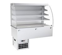 Distform Vitrine Réfrigérée Murale Cuve Ventilée - GN 3 ou 4-3 Niveaux