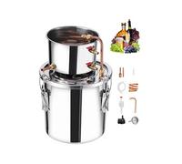 Distillateur Alambic Avec Serpentin En Cuivre En Inox Refroidissement Rapide 11,4L