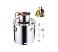 Distillateur Alambic Avec Thermomètre En Inox Refroidissement Efficace 30L