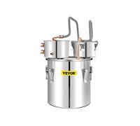 Distillateur Alambic Chaudière à Spiritueux Inox 50?L avec Pompe à Eau