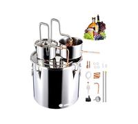 VEVOR Distillateur Alambic Distillateur d'Eau et d'Alcool 50L avec Baril Pompe