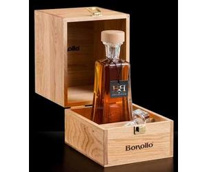 Distillerie Bonollo - Grappa di Moscato Riserva "Beatrice" in Cristallo di Bohemia 2014 0,50 lt. + Box Legno
