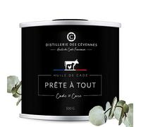 Distillerie des Cévennes - Huile de Cade Vraie - 500 g - Prête à l'emploi - La Seule Huile 100% Fabriquée et Distillée en France