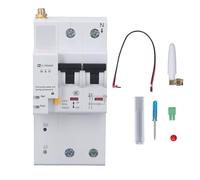Distinct de circuit WiFi 2p Contrôle des applications à distance mobile Contrôle vocal Interrupteur d'air intelligent avec protection contre la surcharge AC230V (63a)