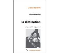 Distinction Pierre Bourdieu (Auteur)