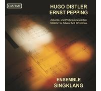 Distler / Ensemble S - Advents / Und Weihnachtsmotette [New CD]