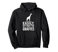 Distrait by Girafes Funny Girafe Sweat à Capuche
