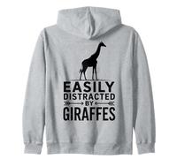 Distrait by Girafes Funny Girafe Sweat à Capuche
