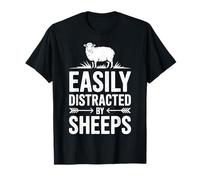 Distrait by Sheeps Funny Sheep T-Shirt