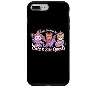 Distrait par Les Chats et Les quêtes Secondaires Cat Hero Dragon Princess Coque pour iPhone 7 Plus/8 Plus