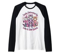 Distrait par Les Chats et Les quêtes Secondaires Gamer Cat Heros Manche Raglan
