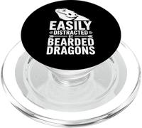 Distrait par Les Dragons barbus Dragon Barbu drôle PopSockets PopGrip pour MagSafe