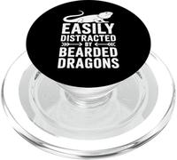 Distrait par Les Dragons barbus Dragon Barbu drôle PopSockets PopGrip pour MagSafe