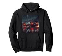 Distress JDM Drift Racing Cars Art du marché Domestique Japonais Sweat à Capuche