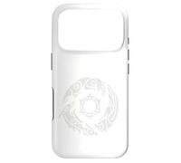 Distressed Crimson Desert Symbol of Pywel Design for Gamers Coque pour iPhone 17 Pro