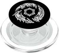 Distressed Crimson Desert Symbol of Pywel Design for Gamers PopSockets PopGrip pour MagSafe